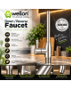 Wellon Reverse / Down Faucet for RO Water Purifier | Premium Stainless Steel Drinking Water Tap